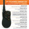 Sportdog HoundHunter SD-3225 Transmitter Labeled
