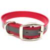 K-9 Komfort 1 Inch Reflective Red D Ring Collar