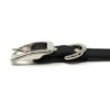 K-9 Komfort 3/4 Inch TufFlex Black Center Ring Collar
