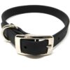 K-9 Komfort 3/4 Inch TufFlex Black D Ring Collar