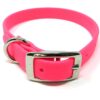 K-9 Komfort 3/4 Inch TufFlex Pink D Ring Collar