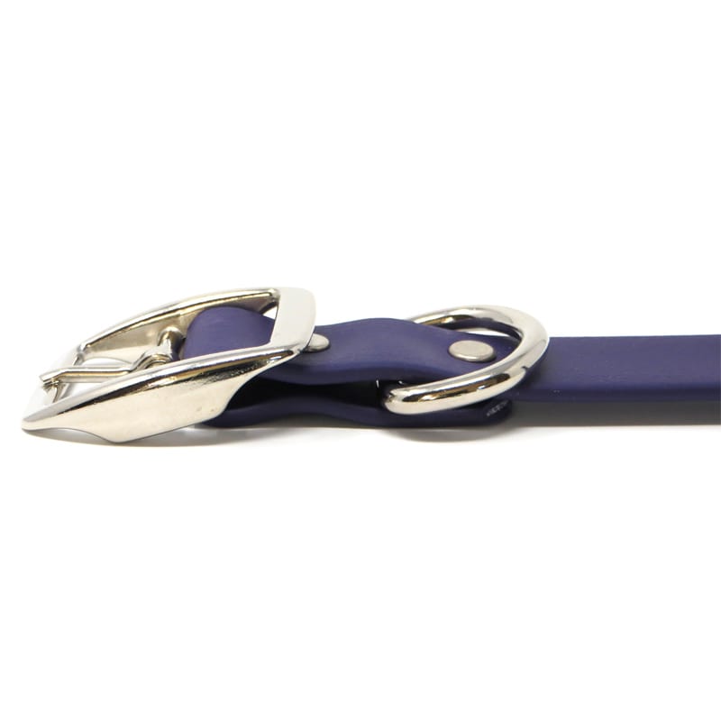 K-9 Komfort 1 Inch TufFlex Purple D Ring Collar
