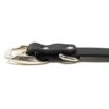 K-9 Komfort 1 Inch TufFlex Black D Ring Collar