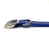 K-9 Komfort 1 Inch Reflective Blue Center Ring Collar
