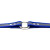K-9 Komfort 1 Inch Reflective Blue Center Ring Collar