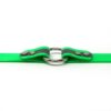 K-9 Komfort 1 Inch Reflective Neon Green Center Ring Collar