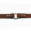 1 Inch Leather Center Ring Collar