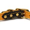 3/4 Inch Deer Tan Latigo Leather Collar
