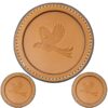 Premium Leather Coaster Pheasant Tan