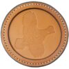 Premium Leather Coaster Quail Tan
