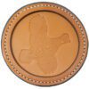 Premium Leather Coaster Quail Tan
