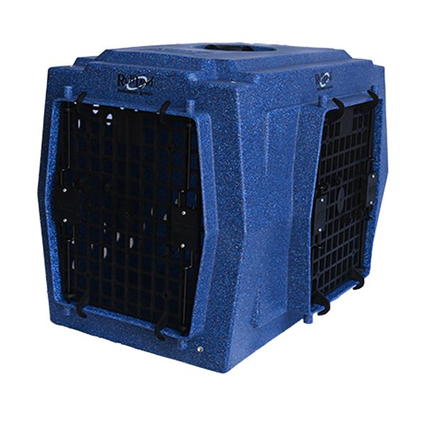 Ruff Land Kennels Medium Double Door Right Side Entry Dog Kennel